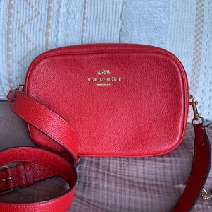 Coach Jamie Camera Bag Cherry Red Color